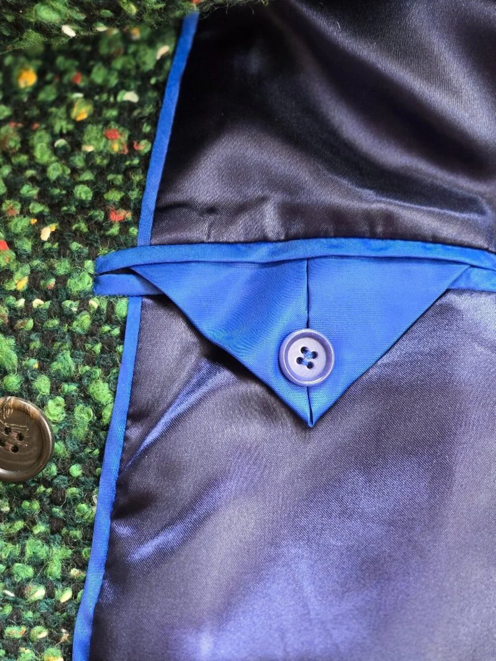 NWOT J. Crew Daphne Topcoat in Italian Tweed *RUNS BIG* Green Wool Blend 00 - Picture 6 of 16